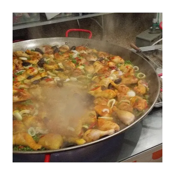 Paella géante à emporter
