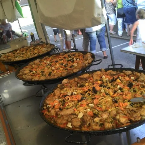 Paella géante à emporter