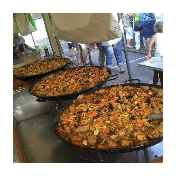 Paella géante à emporter