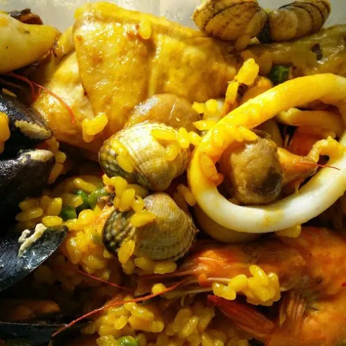 Paella géante à emporter
